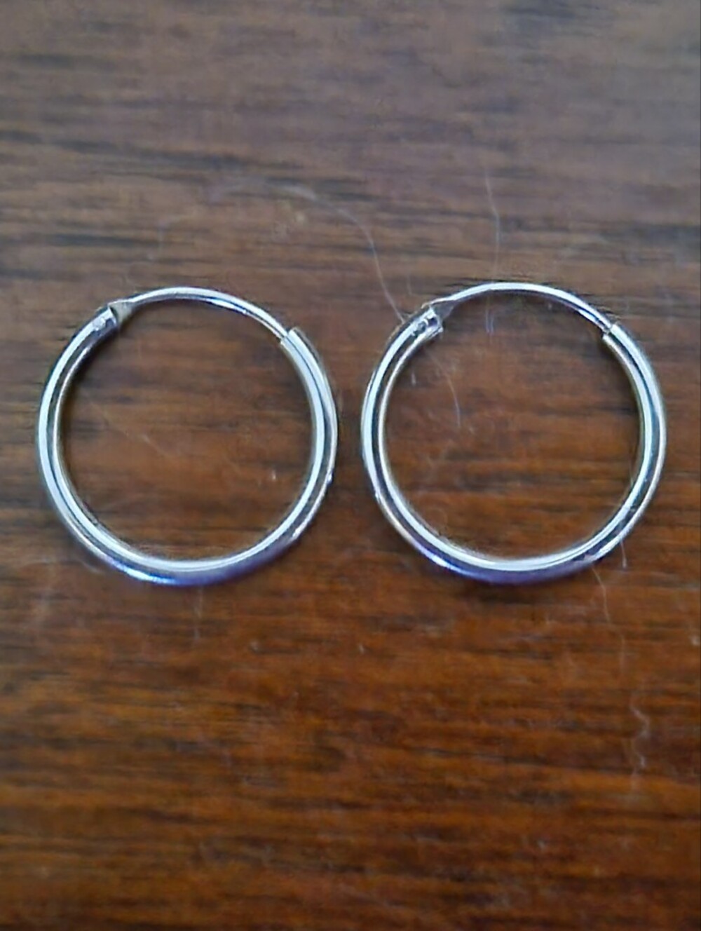 Everyday Wear Endless Sterling Silver Hoop Earrings - Picture 4 of 8